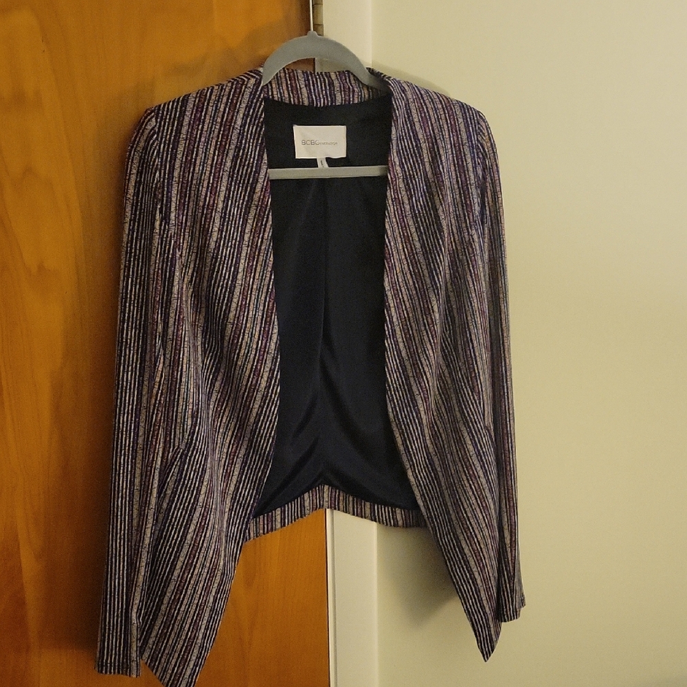 BCBGeneration Striped Blazer